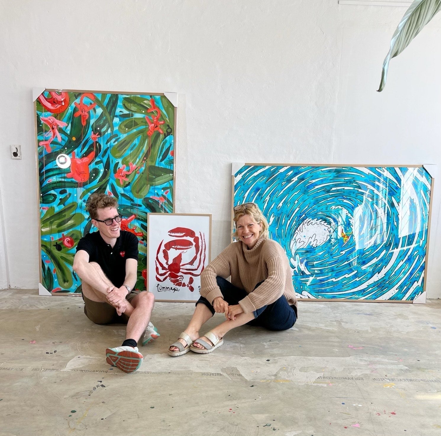 Kunst møder kulde – Vinterbadning og kunstneren Mormor