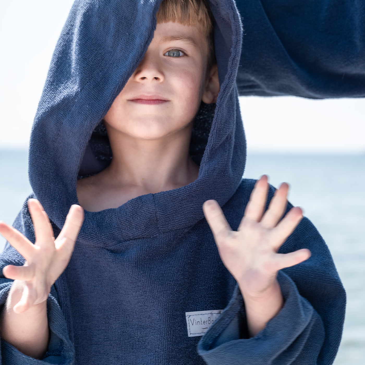 Badeponcho Skagen for barn 3 og 5 år