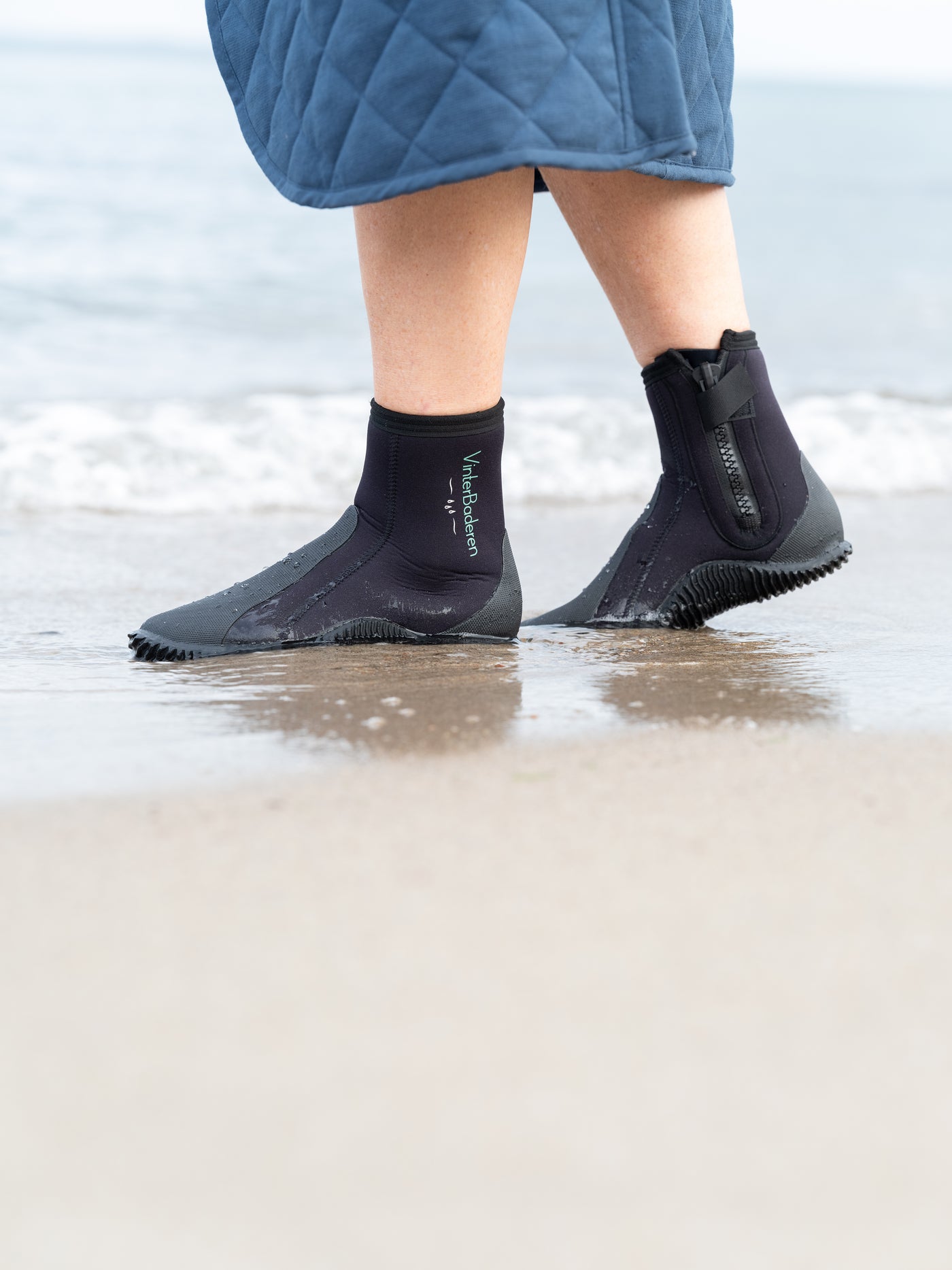 Vinterbaderens badestøvler