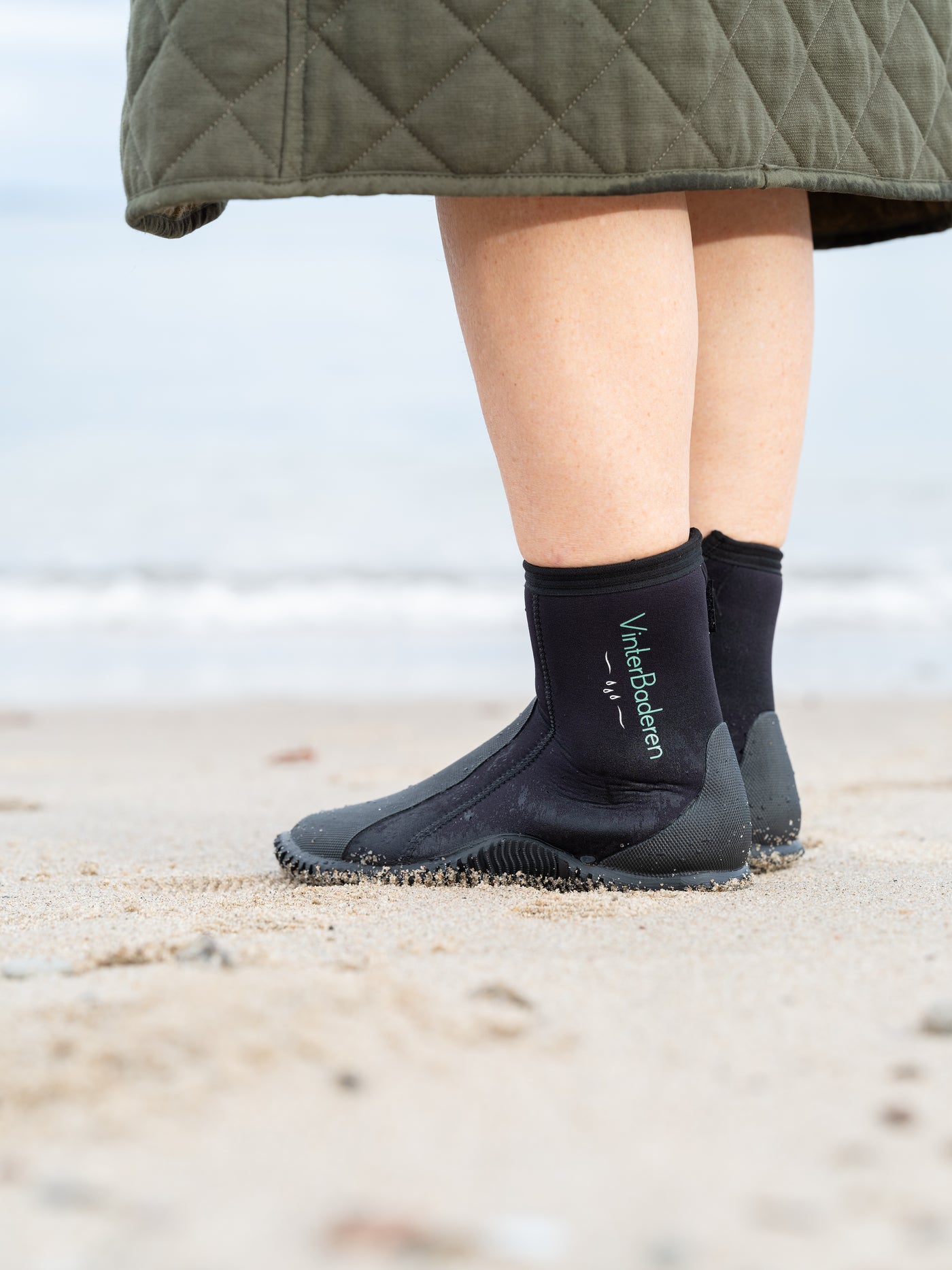 Vinterbaderens badestøvler