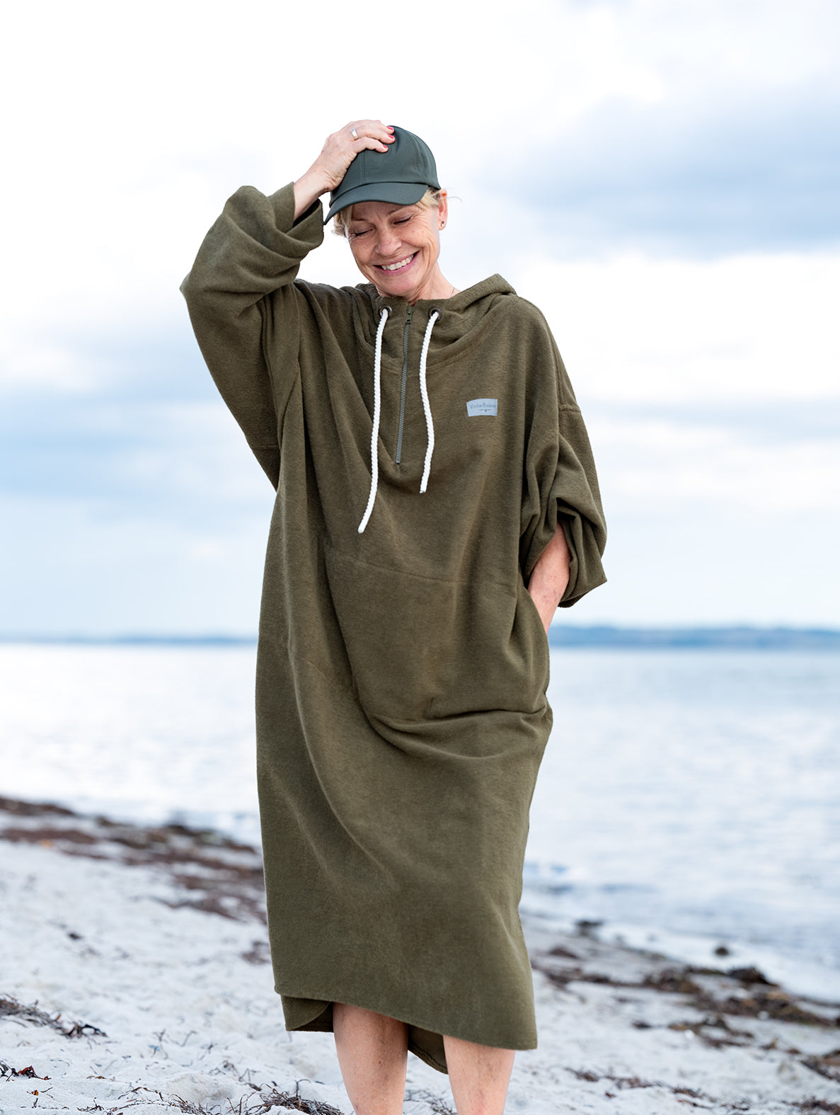 Assorterede kåber og badeponchoer.