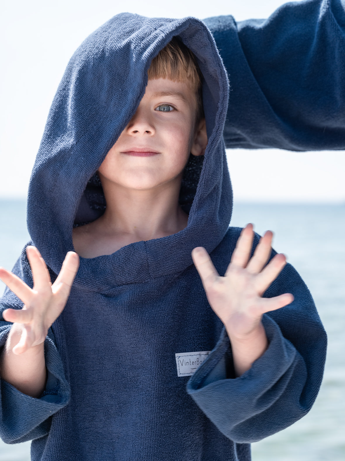 Badeponcho Skagen for barn 7, 9 og 11 år