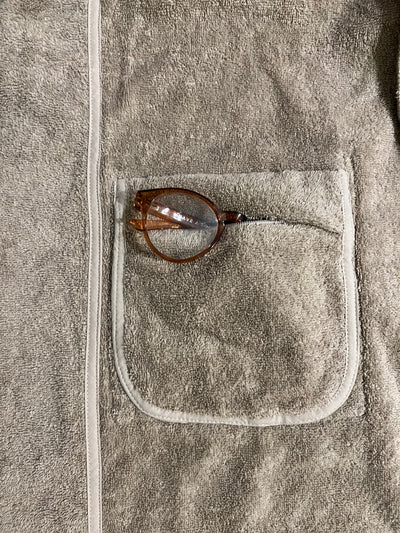 Badekåpen Stenen - Sandfarget