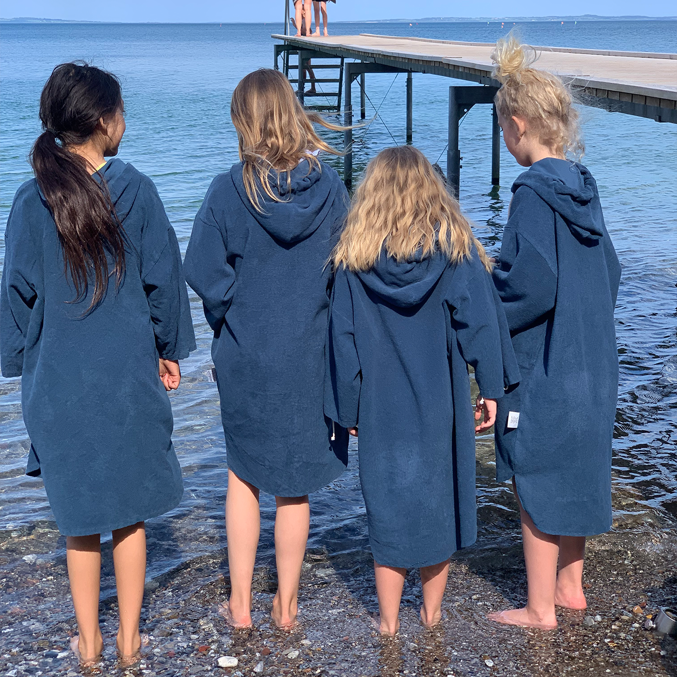 Badeponcho Skagen for barn 7, 9 og 11 år