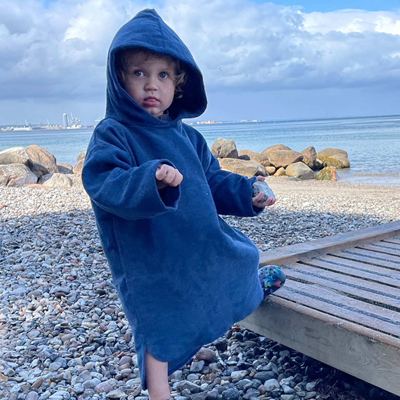 Badeponcho Skagen for barn 3 og 5 år