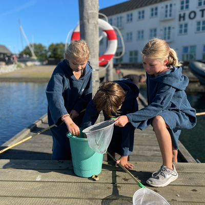 Badeponcho Skagen for barn 7, 9 og 11 år