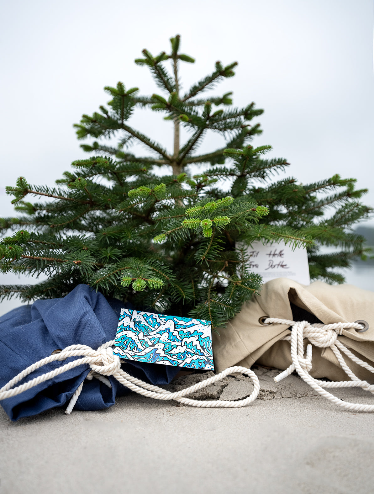 Gaveinnpakning med kort